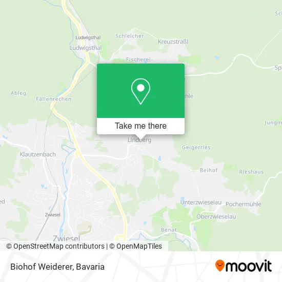 Карта Biohof Weiderer