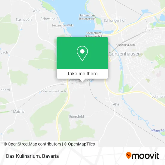 Карта Das Kulinarium