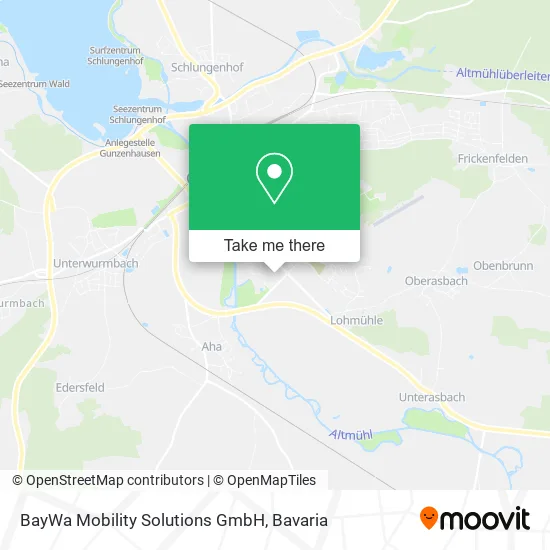 Карта BayWa Mobility Solutions GmbH