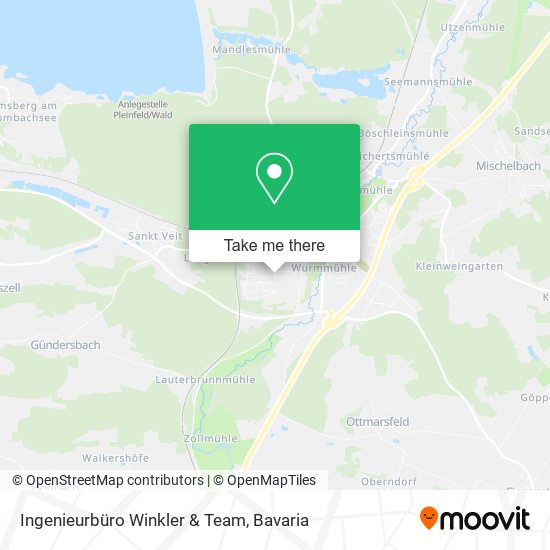 Ingenieurbüro Winkler & Team map