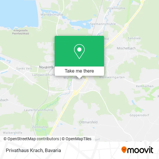 Карта Privathaus Krach