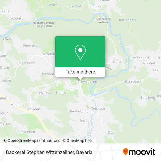 Карта Bäckerei Stephan Wittenzellner