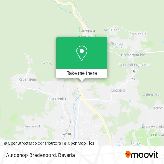 Карта Autoshop Bredenoord