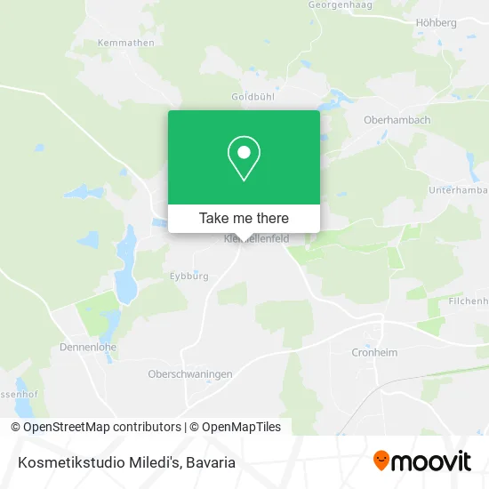 Карта Kosmetikstudio Miledi's