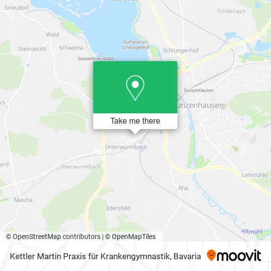 Карта Kettler Martin Praxis für Krankengymnastik