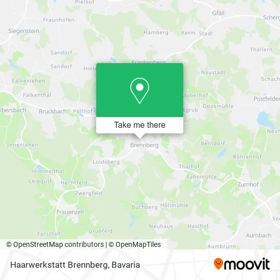 Карта Haarwerkstatt Brennberg
