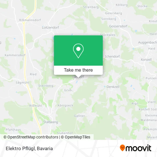 Карта Elektro Pflügl