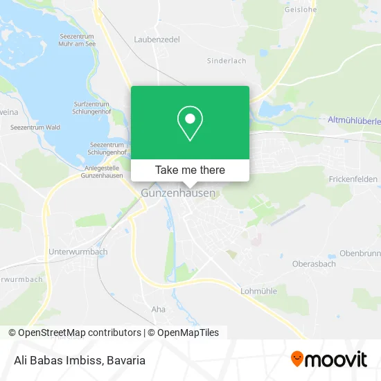 Карта Ali Babas Imbiss