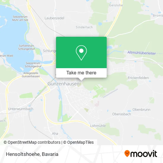 Карта Hensoltshoehe