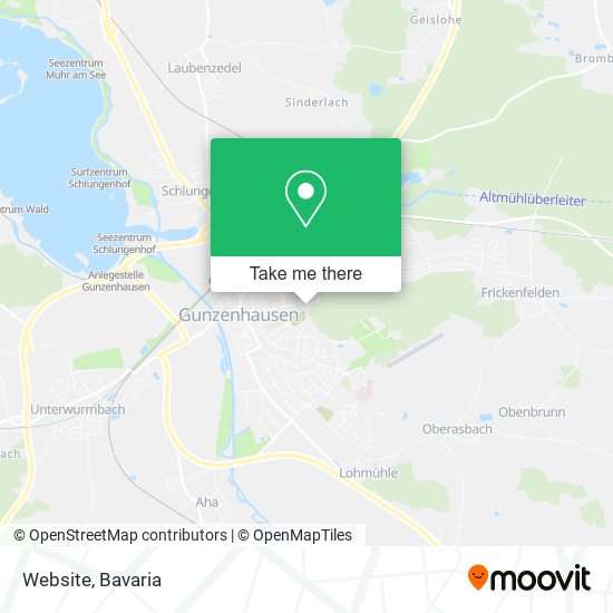 Карта Website