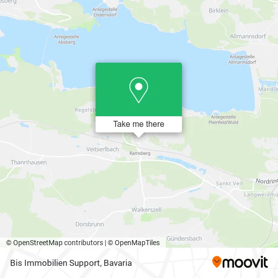 Карта Bis Immobilien Support