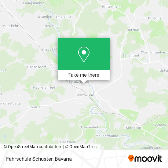 Карта Fahrschule Schuster