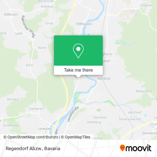 Карта Regendorf Abzw.