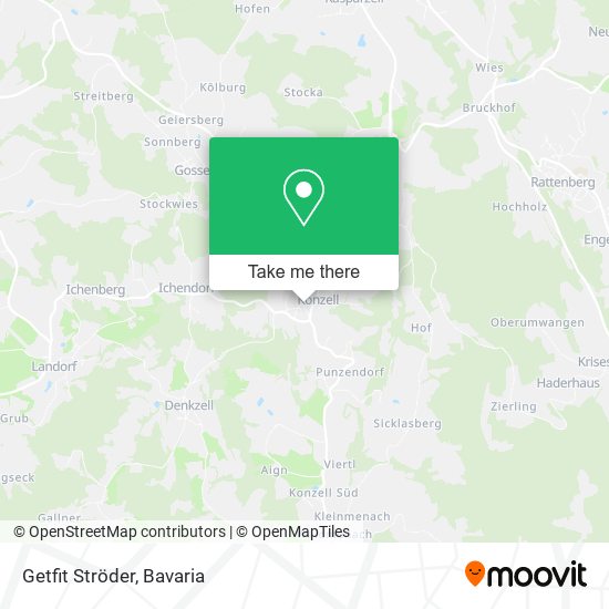 Карта Getfit Ströder