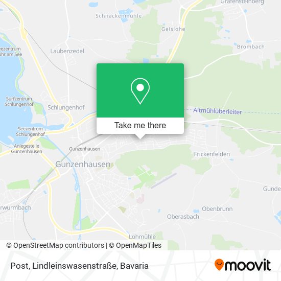 Post, Lindleinswasenstraße map