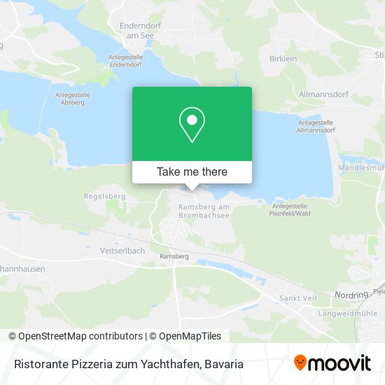 Ristorante Pizzeria zum Yachthafen map