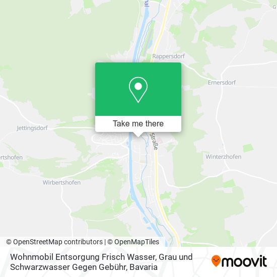 Wohnmobil Entsorgung Frisch Wasser, Grau und Schwarzwasser Gegen Gebühr map