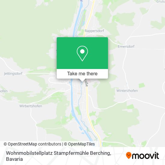 Wohnmobilstellplatz Stampfermühle Berching map
