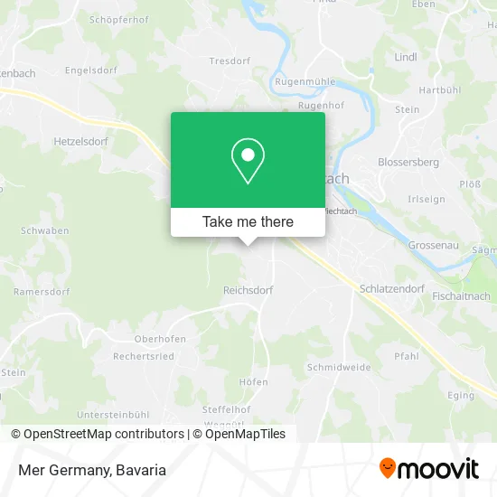 Карта Mer Germany