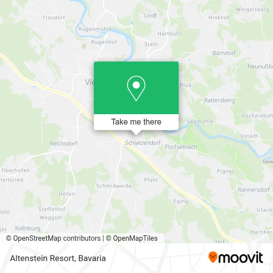Altenstein Resort map