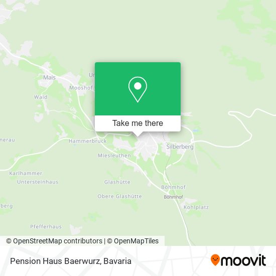 Pension Haus Baerwurz map