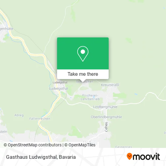 Карта Gasthaus Ludwigsthal