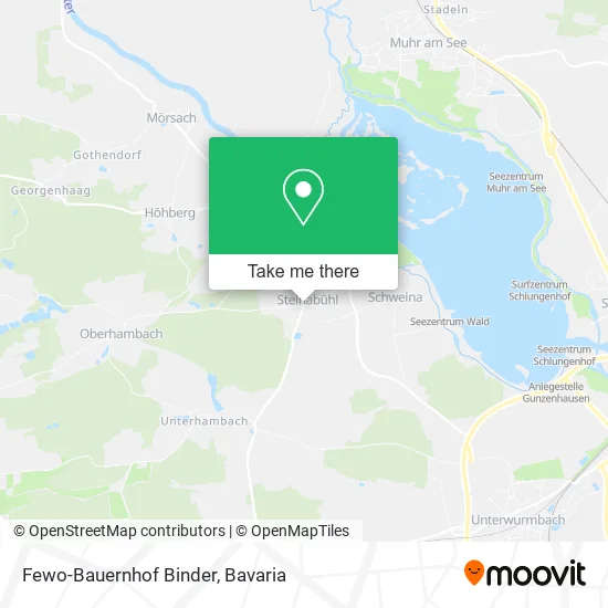 Карта Fewo-Bauernhof Binder