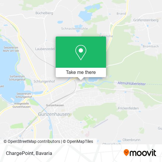Карта ChargePoint