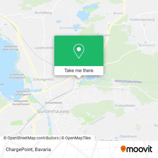 Карта ChargePoint