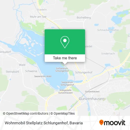 Карта Wohnmobil Stellplatz Schlungenhof