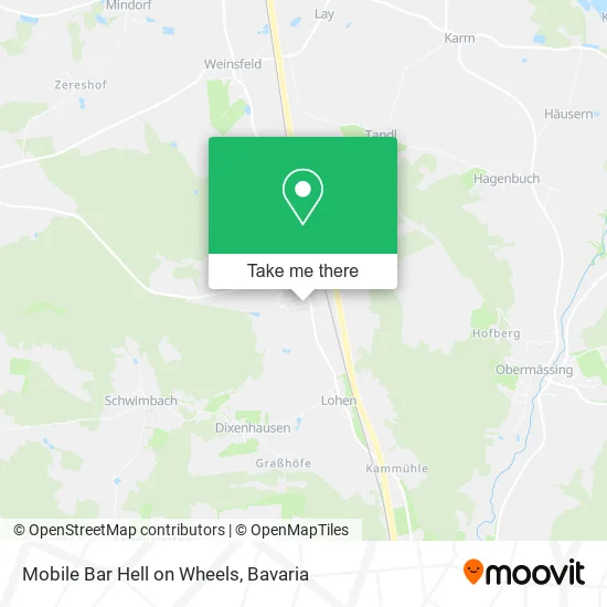 Карта Mobile Bar Hell on Wheels
