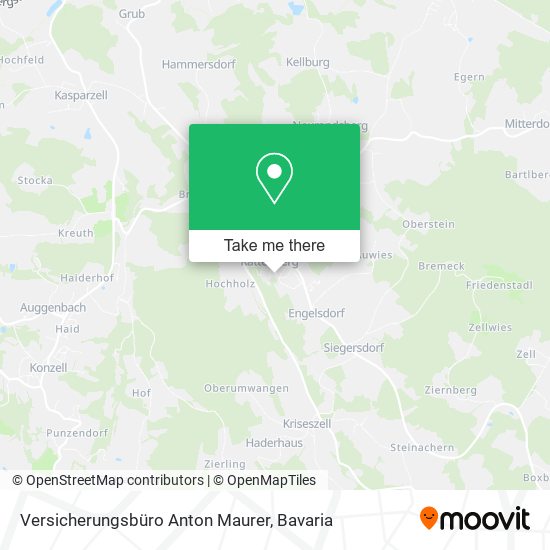 Versicherungsbüro Anton Maurer map