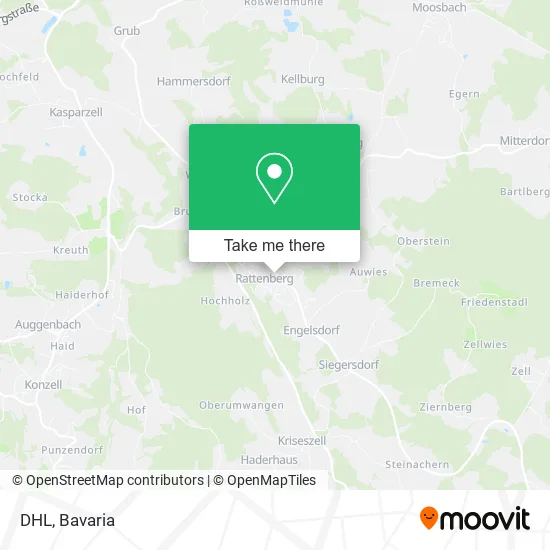 Карта DHL