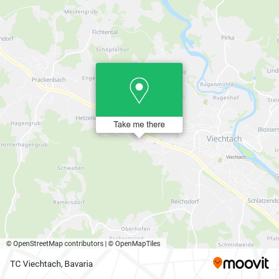 TC Viechtach map