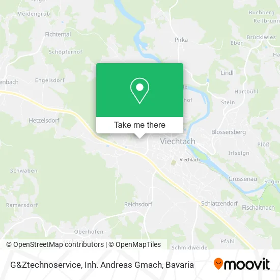 Карта G&Ztechnoservice, Inh. Andreas Gmach