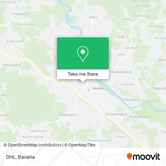 Карта DHL