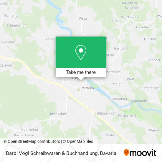 Карта Bärbl Vogl Schreibwaren & Buchhandlung