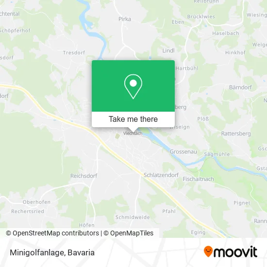 Карта Minigolfanlage