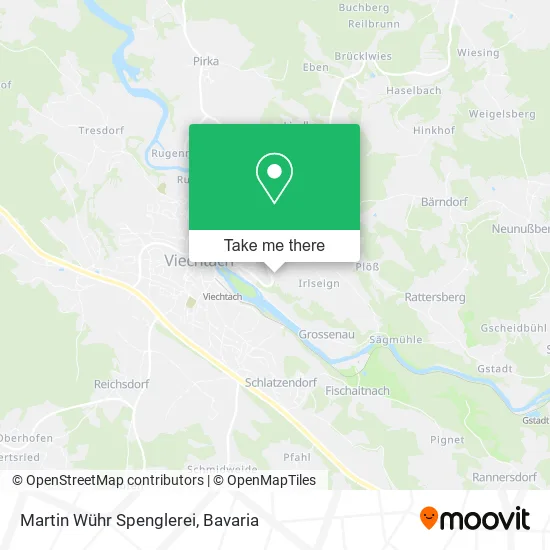 Карта Martin Wühr Spenglerei