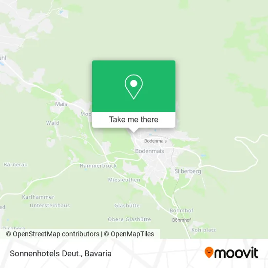 Карта Sonnenhotels Deut.