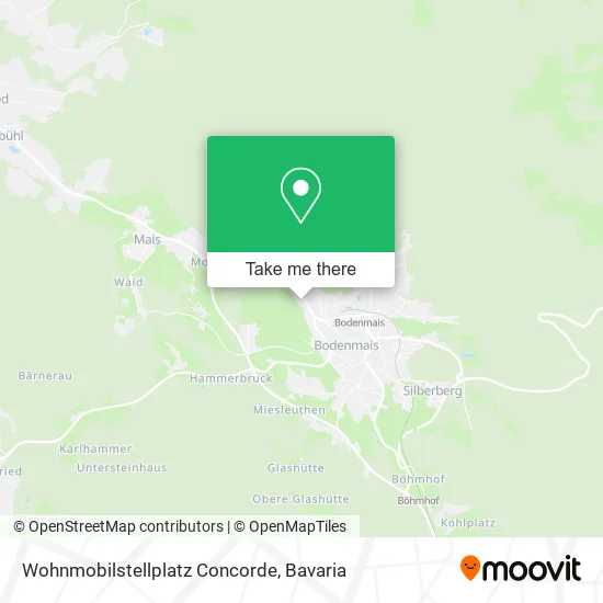 Карта Wohnmobilstellplatz Concorde