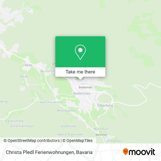 Christa Pledl Ferienwohnungen map