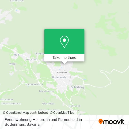 Ferienwohnung Heilbronn und Remscheid in Bodenmais map