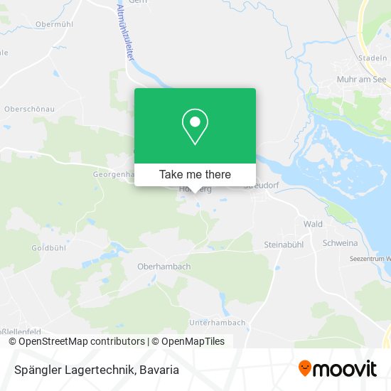 Spängler Lagertechnik map