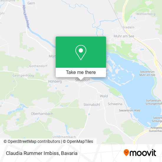 Claudia Rummer Imbiss map