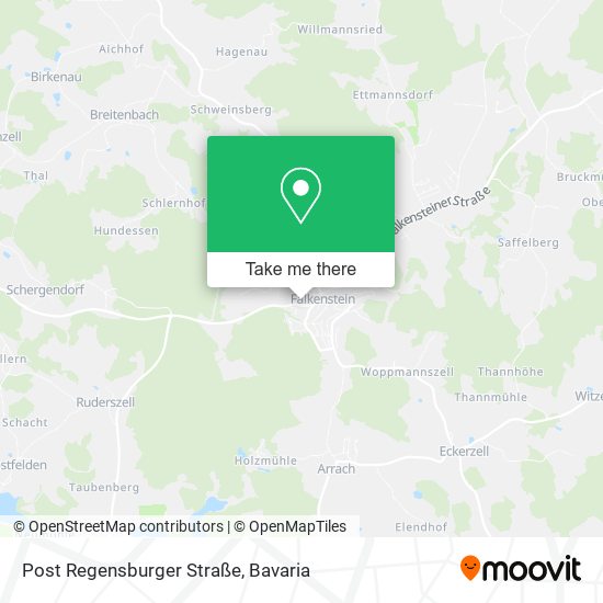 Post Regensburger Straße map