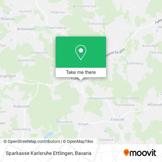 Sparkasse Karlsruhe Ettlingen map
