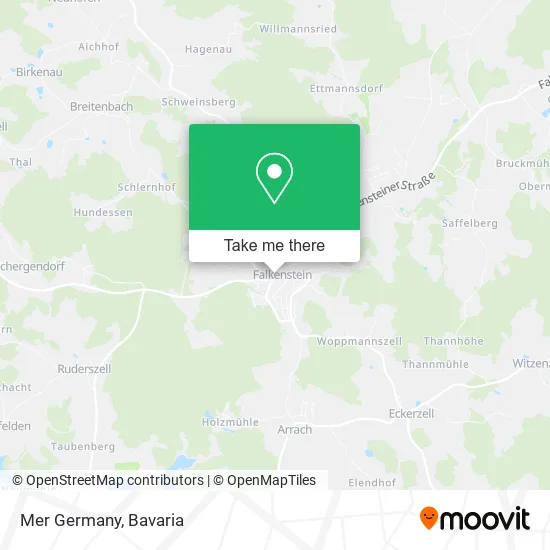 Карта Mer Germany