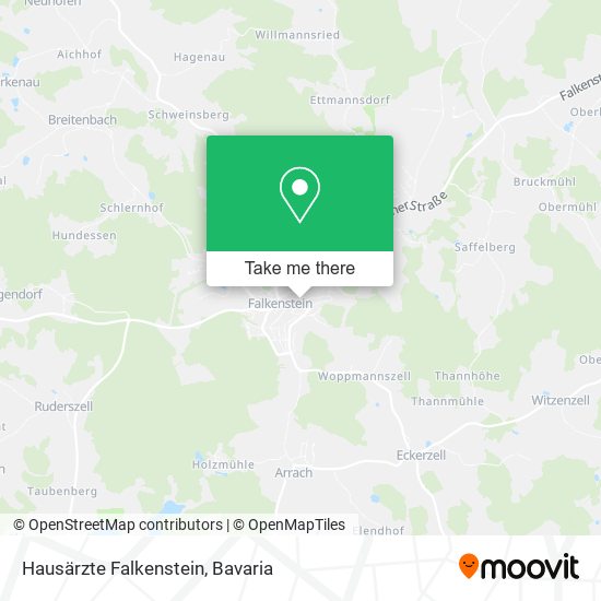 Hausärzte Falkenstein map