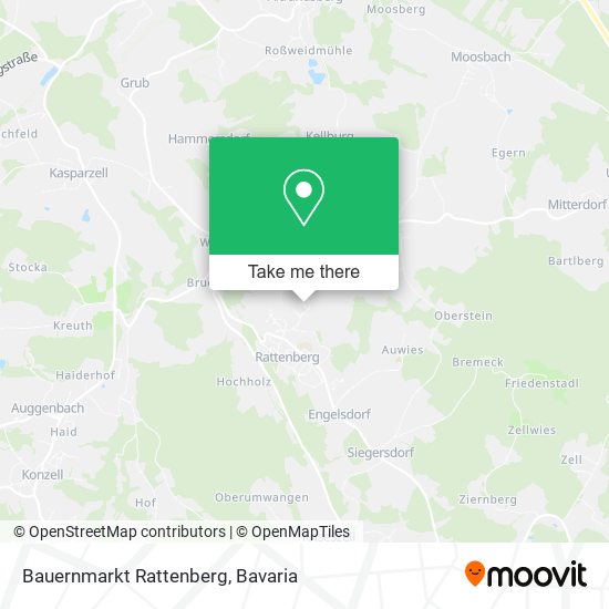 Bauernmarkt Rattenberg map